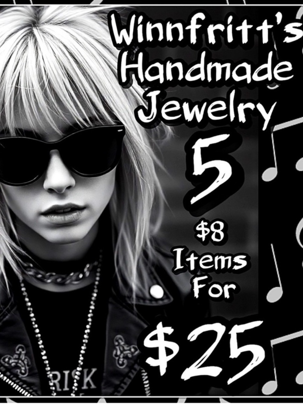 5 For $25💫Blue Crackled Quartz Bead Pendant Necklace - Picture 2 of 6
